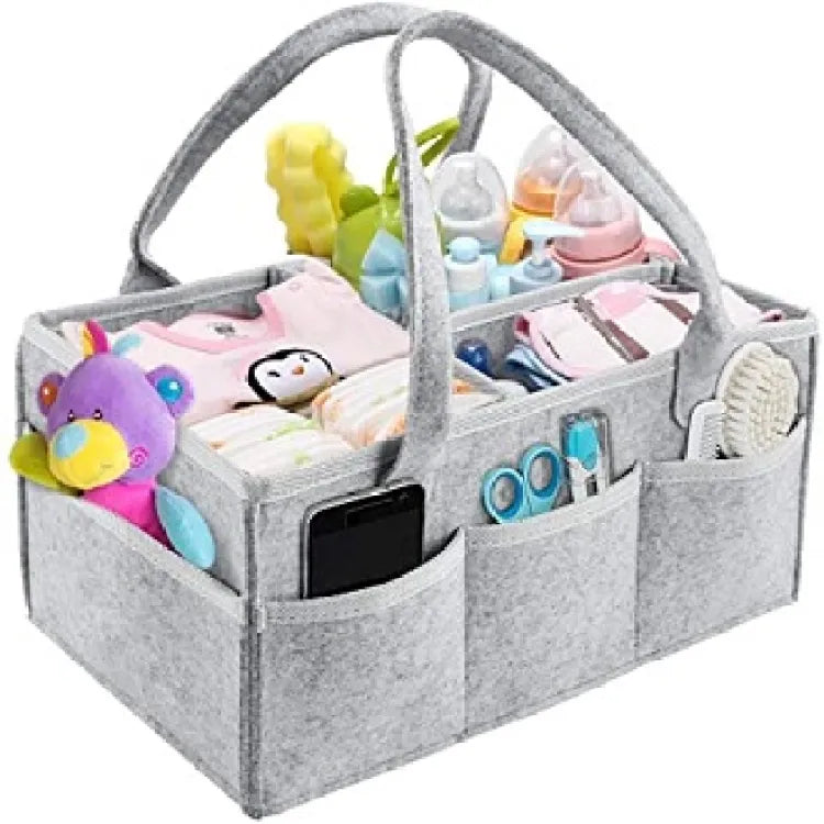 Foldable Baby Diaper Caddy Organizer – photo 2