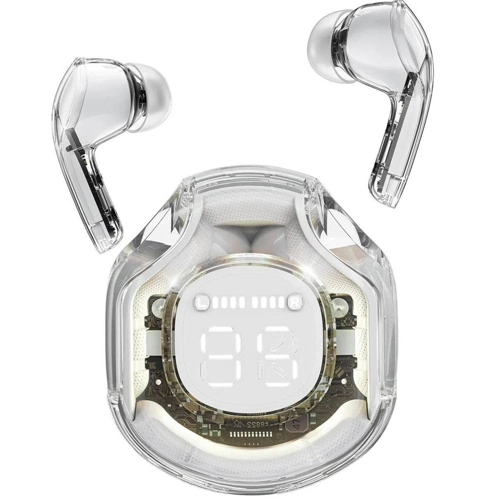 Air39 Transparent Wireless Earbuds with cover