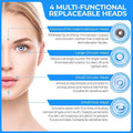 Derma Suction Pore Cleaning Device With Powerful Vacuum Action Gently Removes Dirt, Oil, And Blackheads, Leaving Skin Clean, Smooth, And Refreshed (Cell Operated)