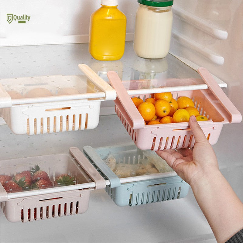 Adjustable Storage Basket For Fridge – photo 4
