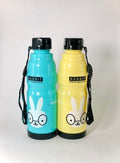 Commando Water Bottle �500ml Leakproof BPA-Free Sports & Travel Bottle (Random Color & Design)