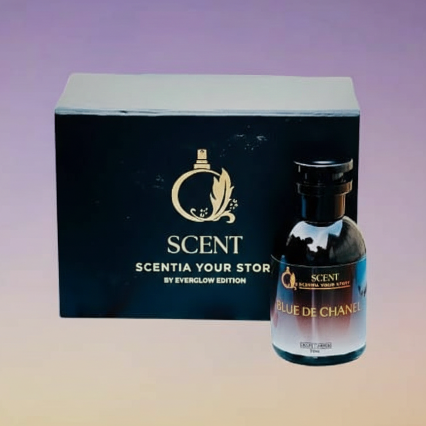 Scentia Your Story Blue de Chanel Everglow Edition �Luxury Long-Lasting Perfume 50ml