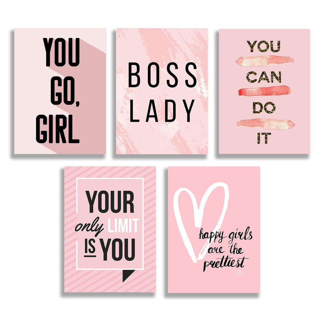 Set of 5 Premium Wall Art Photo Tiles �Modern Home Decor Sets 8x11