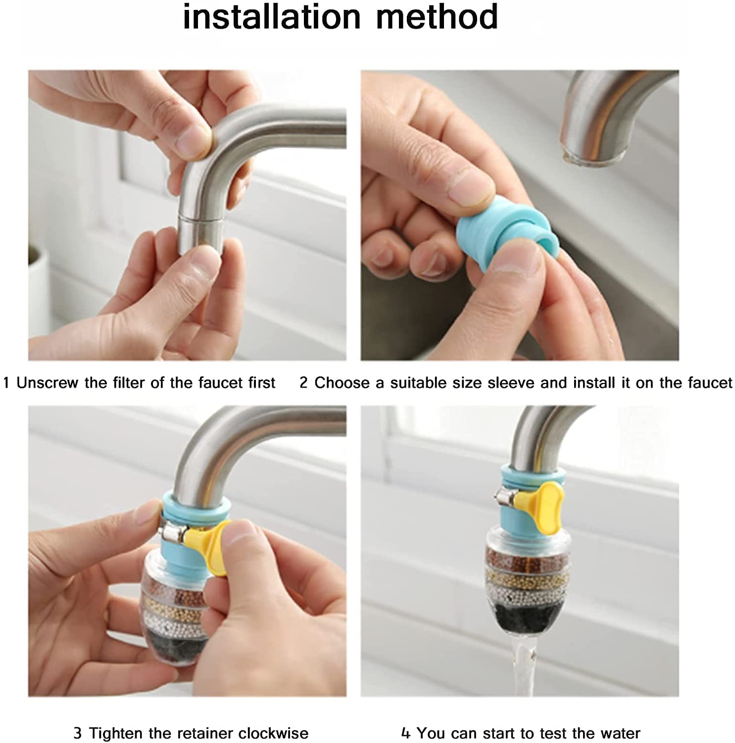 6-Layer Water Purifier Faucet �Advanced Water Tap & Multi-Stage Filtration