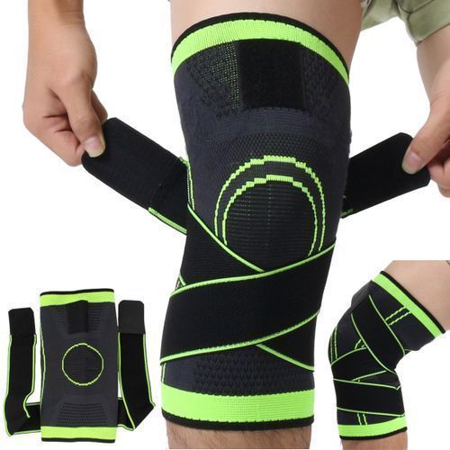 1pc Knee Support Band With Belt | Adjustable Knee Support Pad For Men And Women | Anti-Slip Knee Warmer Sleeves | Knee Sleeves
