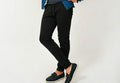 Black Trouser with Double Side Zipper Pockets – photo 2