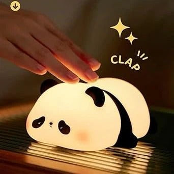 Rechargeable Panda Lamp | Cute Panda Night Light | Soft Silicon Lamp For Room Decoration | Panda Lamp