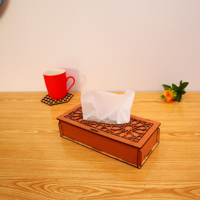 Wooden Tissue Box Elegant Design Smooth Finish – photo 3