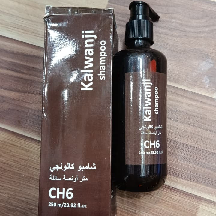 Kalwanji CH6 Black Seed Revitalizing Shampoo �50ml Nutrient-Rich Formula for Hair Strength & Shine
