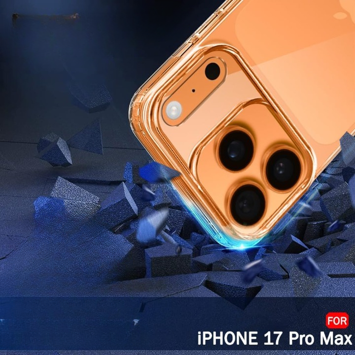 Ultra-Slim 0.2mm TPU Transparent Case for iPhone 17 Pro Max �Crystal Clear Soft Protection