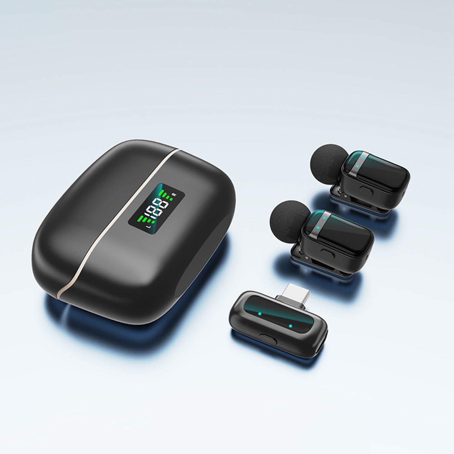 Mini8 Rts Lavalier Metal Condenser Lightweight Wireless