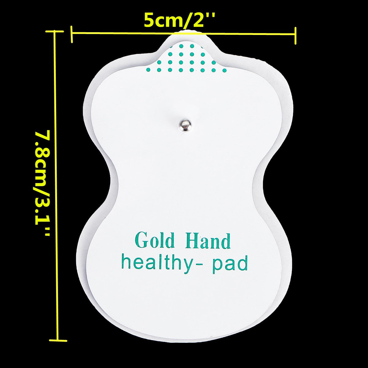 Sticky Button Type Electrode Pads For Digital Epm Tens 4 Pieces High Quality Reusable Therapy Accessories