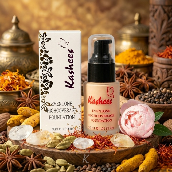 Kashee? Eventone High Coverage Foundation 30ml Long Lasting Smooth Finish Makeup