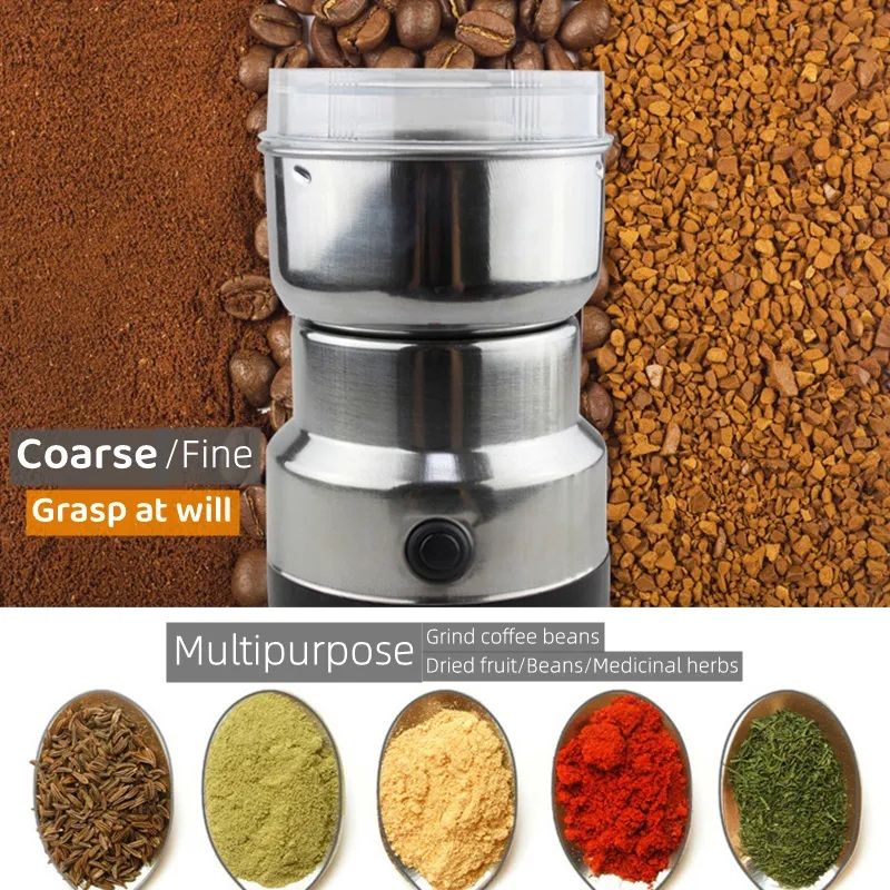 Mini Electric Grinder Stainless Steel Coffee Grinder – photo 3