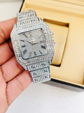 Ladies Stylish Stone Watch �Rose gold