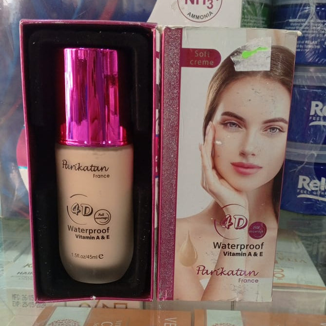 Parikatan 4D Waterproof Vitamin A And E Soft Creme omfortable Use Perfect Choice For Daily Skincare Needs - 45ML