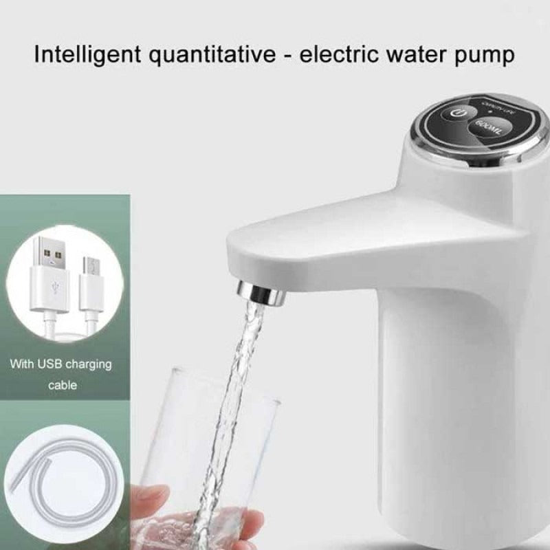Touch Intelligent Electric Water Pump �Rechargeable Automatic Dispenser For Bottled Water With One -Touch Operation (Random Color)