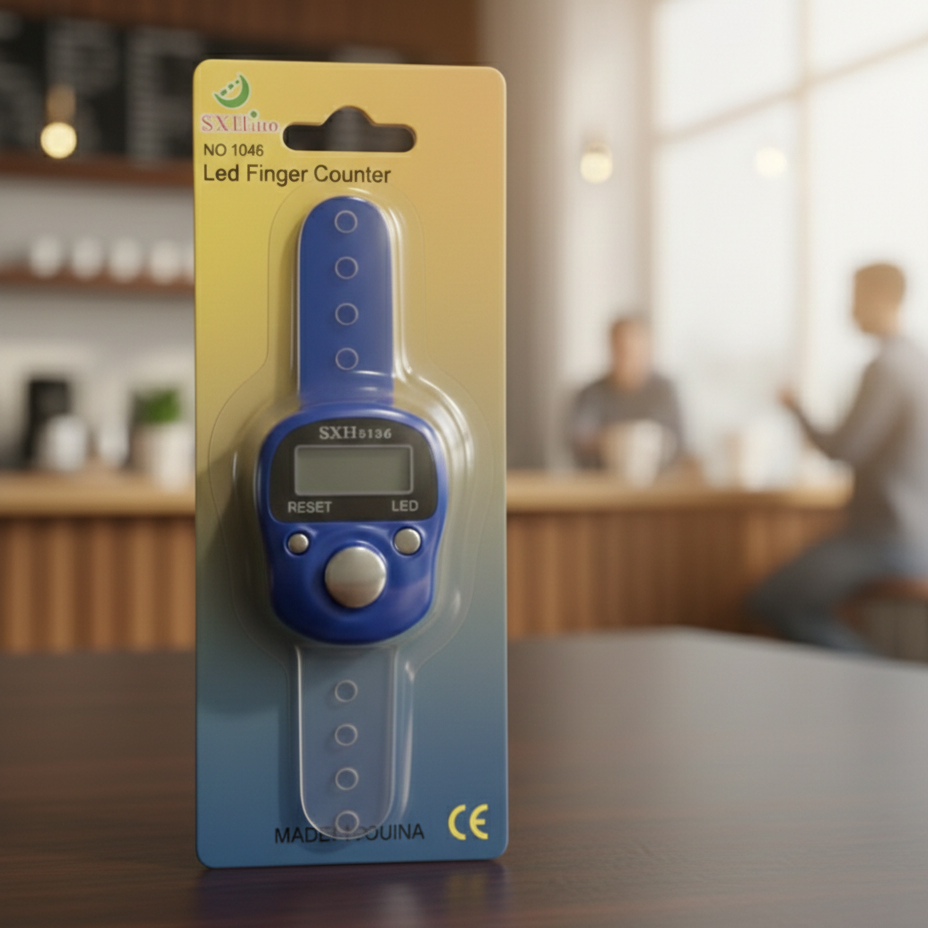 Digital Tasbeeh Finger Counter With Reset – photo 3