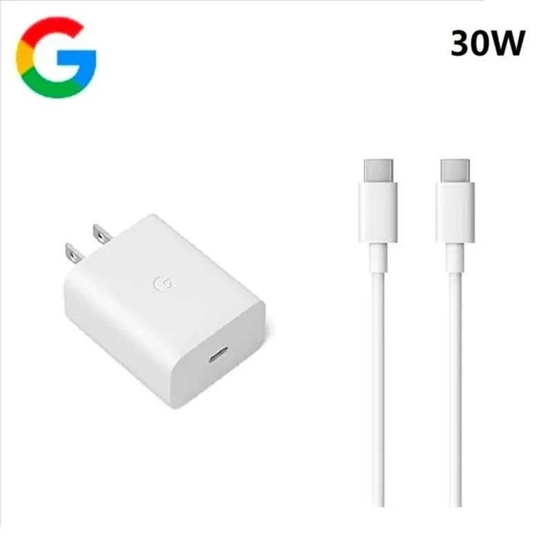 Google 30W USB-C Fast Charger Adapter with Power Delivery 3.0 and PPS Support ~ Without Cable