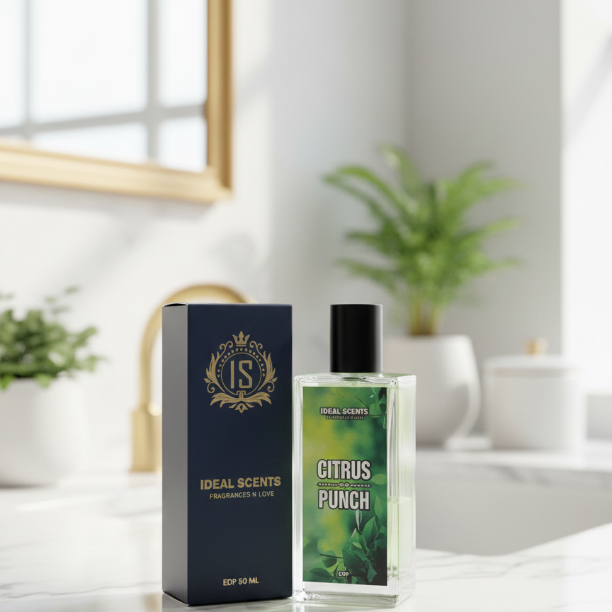 Citrus Punch Fragrance | 50ml | Inspired by Aventus Creed | Long Lasting 8�0 Hours | Made in Pakistan