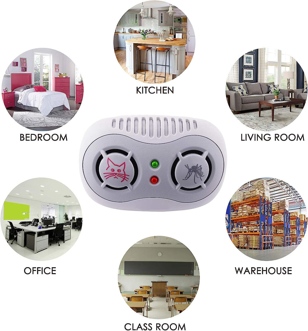 Super Ultrasonic Mouse &amp; Mosquito Repeller for Homes And Apartments