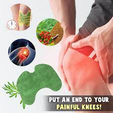 Herbal Knee Pain Relief Patch �Heat Therapy For Joint & Muscle Comfort, Natural Ingredients (Pack Of 10 Pcs)