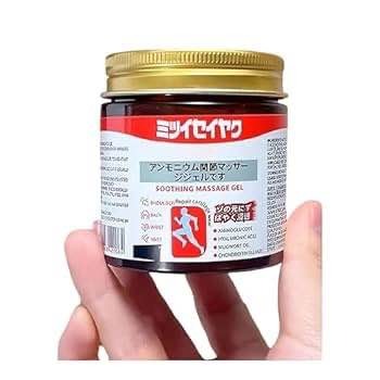 Japanese Instant Pain Relief Soothing Massage Gel �Fast-Absorbing Herbal Formula for Muscle, Joint & Body Pain | 60 g