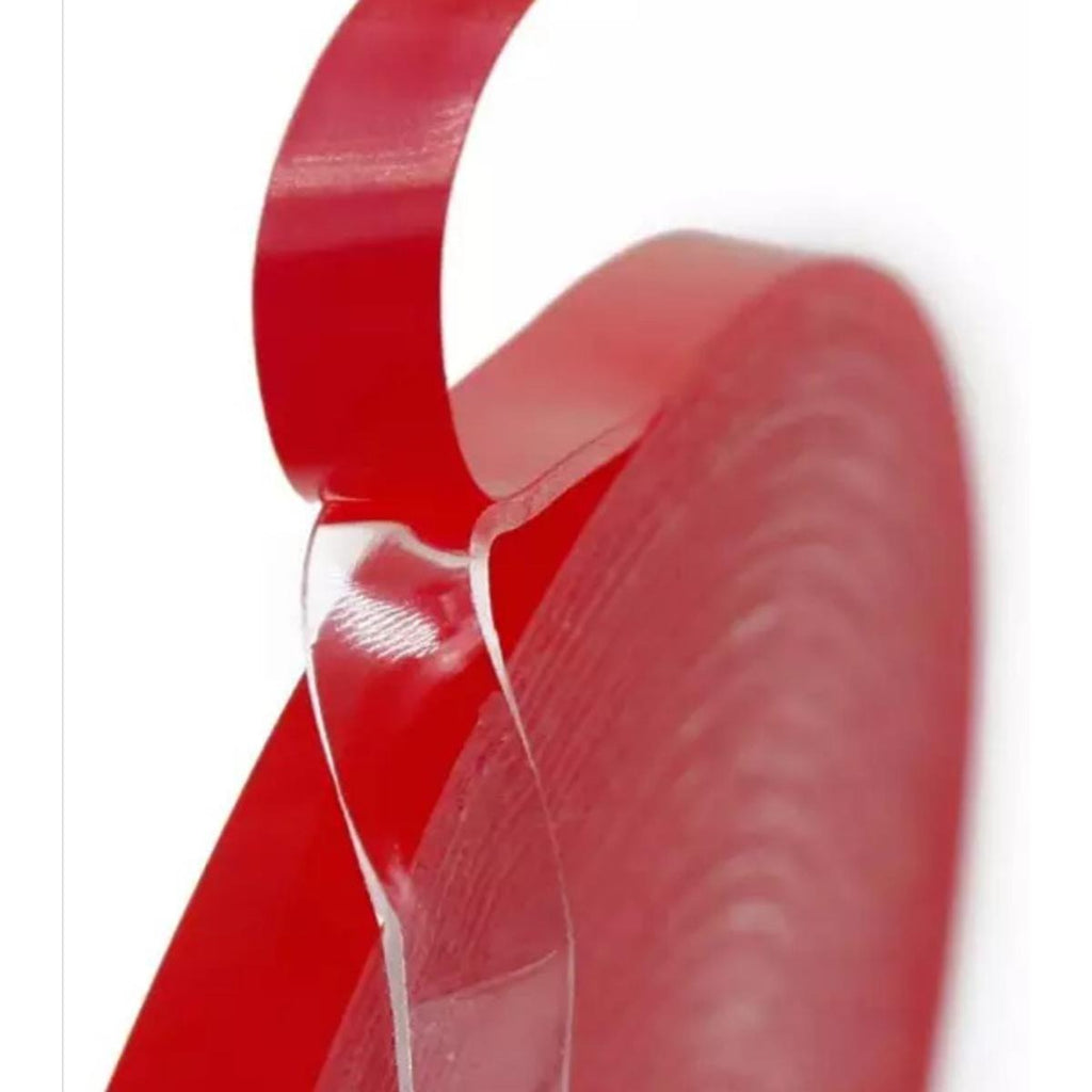 Double Sided Tape Heavy Duty Transparent Strong Adhesive Removable Tape 10 Meter 10 mm