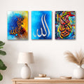Set of 3 Premium Wall Art Photo Tiles �Modern Home Decor Sets 8x11
