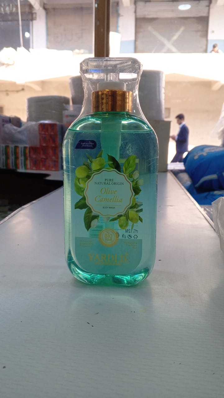 Yardlie Body Wash | Olive & Camellia | Bio-Organic | 500 ml | Gentle Cleansing & Nourishing Care