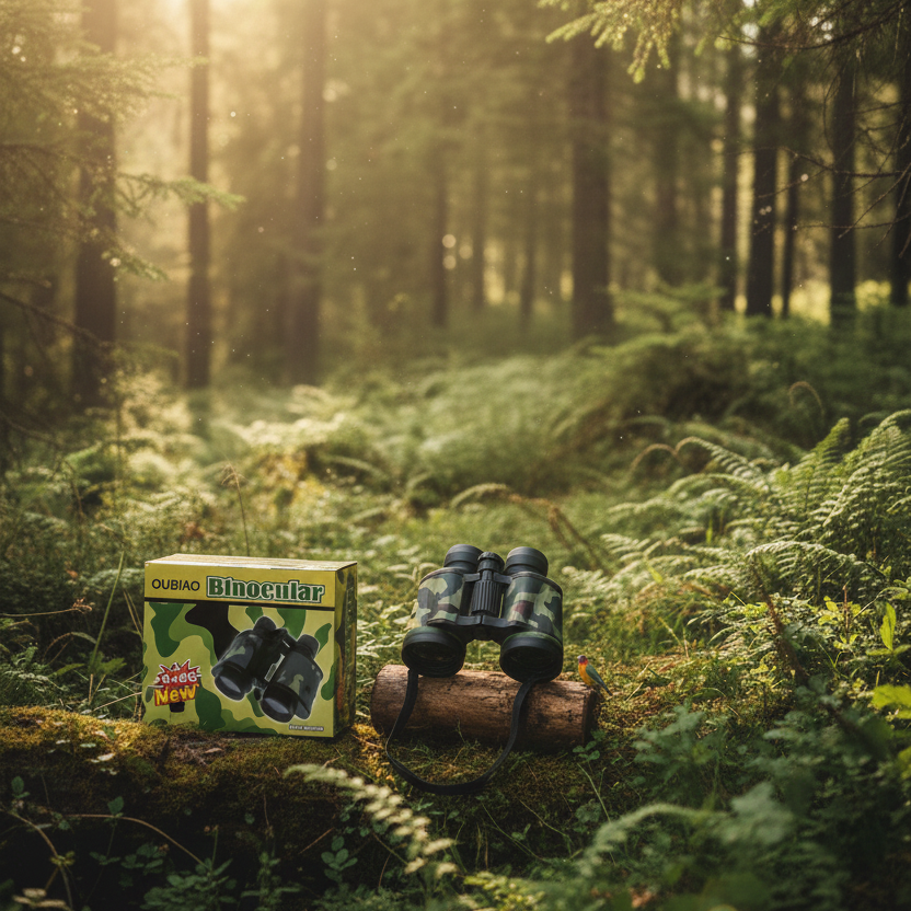 Kid? Explorer Binoculars �8x30 Optical Lens for Fun Learning & Outdoor Exploration | Portable, Kid-Friendly Mini Binoculars for Nature Trips, Bird Watching, Games & Travel Adventures