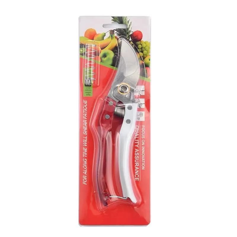 High Carbon Steel Pruning Shears Cutter �Stainless Steel Gardening Scissor for Plant & Branch Cutting