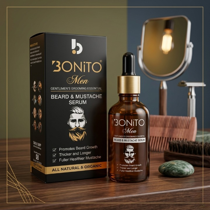 BONITO Men Beard And Mustache Serum Premium – photo 1