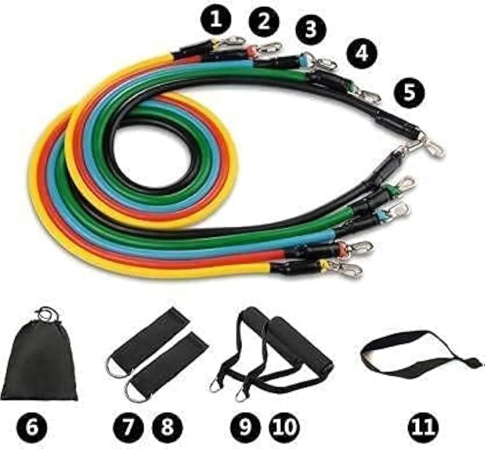 11 In 1 Natural Rubber Power Resistance