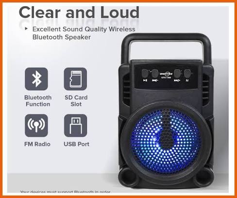 3 inches Wireless Bluetooth Speaker with Bluetooth