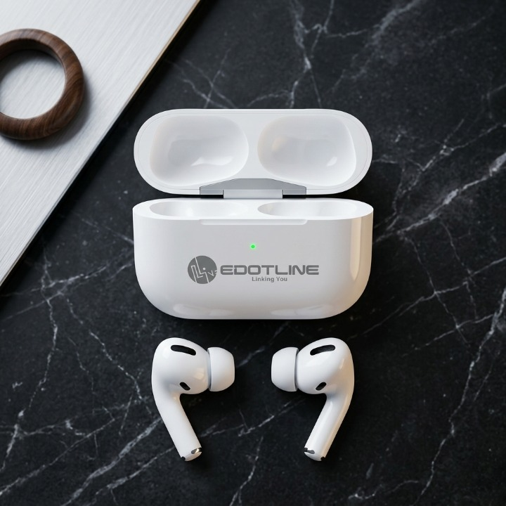 Edotline Pro 2 Wireless Earbuds | White | 24H Battery Life & Premium Sound