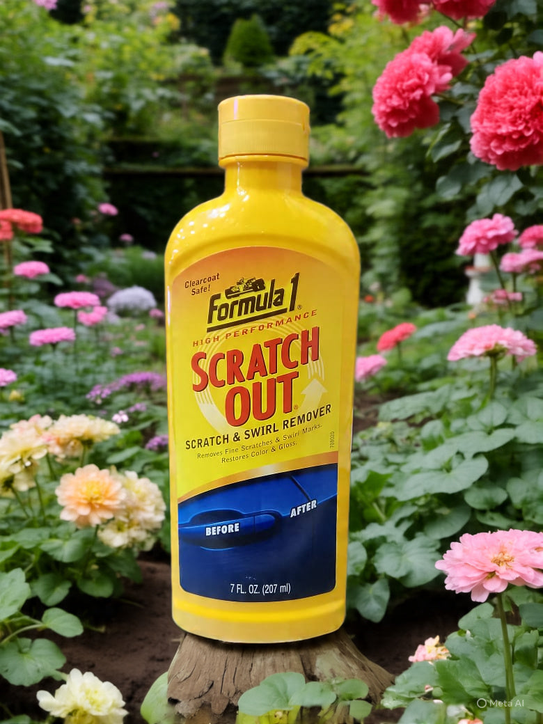 Formula 1 Scratch Out Scratch & Swirl Remover 207ML �High Performance Car Paint Scratch Remover & Gloss Restorer