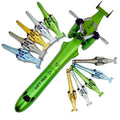 Airplane Design Metal Ballpoint Pen �Creative Aircraft Shape Gift Pen for Kids & Adults | 1Pc