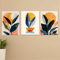 Set of 3 Premium Wall Art Photo Tiles �Modern Home Decor Sets 8x11