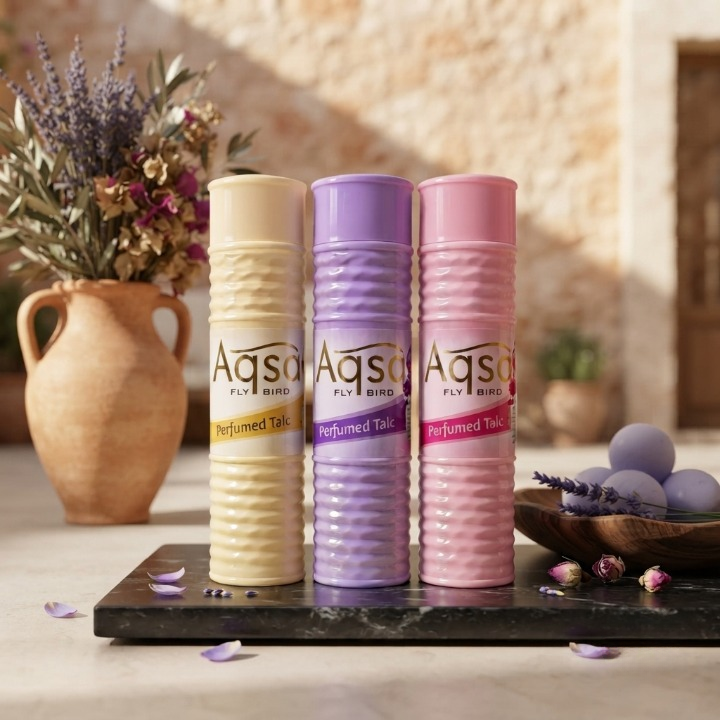 Aqsa Perfume Talcum Powder Long Lasting Fragrance