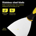 Scraper with Rubber Handle �Heavy Duty Cleaning & Paint Removal Tool (12 Pcs 3 Inch)