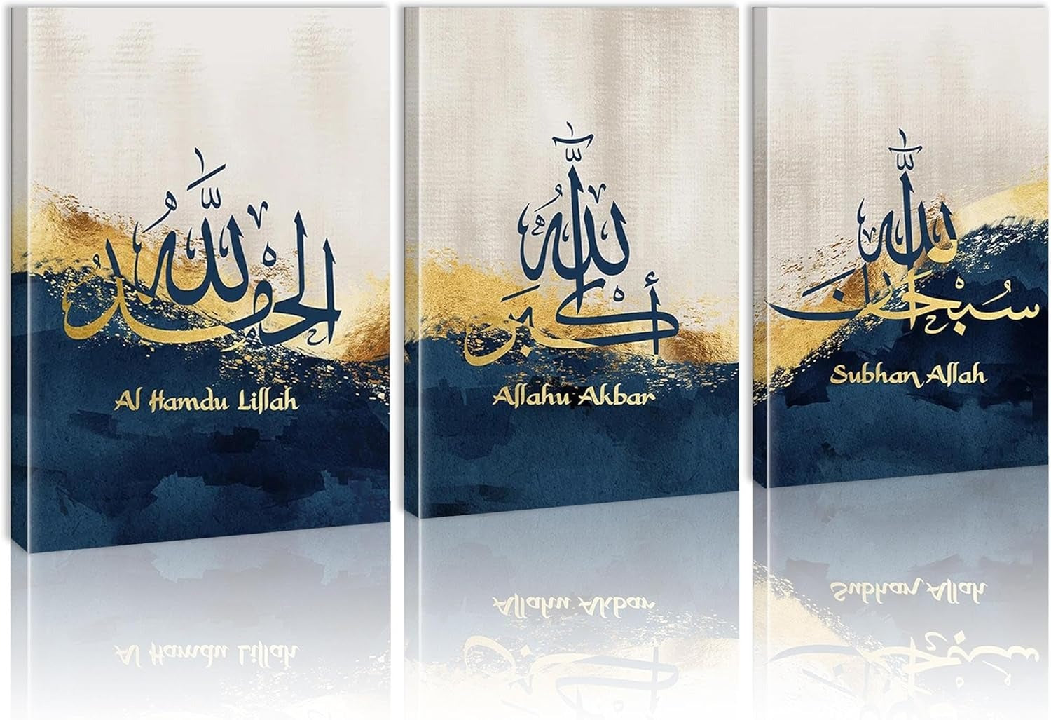 Set of 3 Premium Wall Art Photo Tiles �Modern Home Decor Sets 8x11