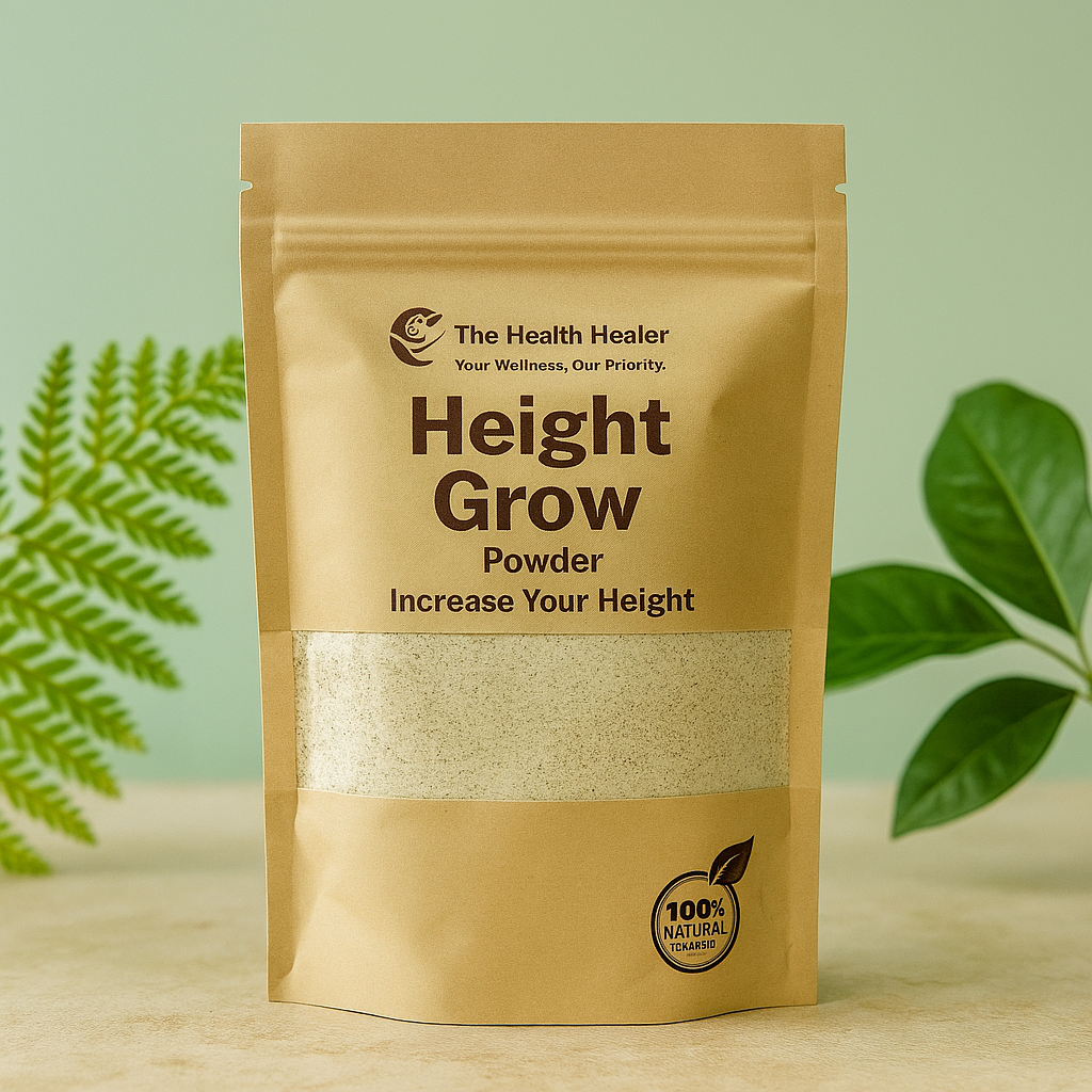 The Health Healer Height Grow Powder �100% Natural Height Increase Supplement (100 Grams)