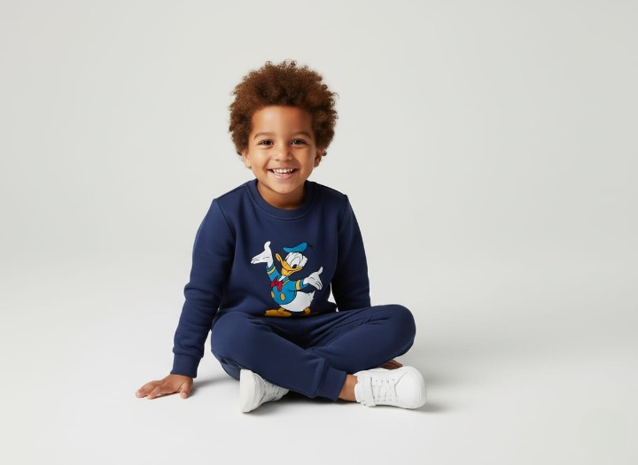 Kids Winter Tracksuit | Fleece Warm Suit for Boys & Girls | Sweatshirt + Trouser Set | Cozy & Stylish Winter Outfit  small