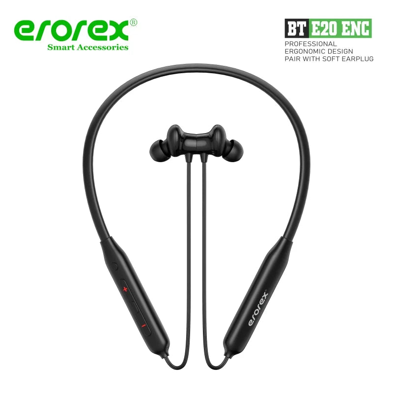 BT-E20 ENC Wireless Bluetooth 5.3 Neckband Music