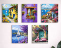Set of 5 Premium Wall Art Photo Tiles �Modern Home Decor Sets 8x11