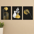 Set of 3 Premium Wall Art Photo Tiles �Modern Home Decor Sets 8x11