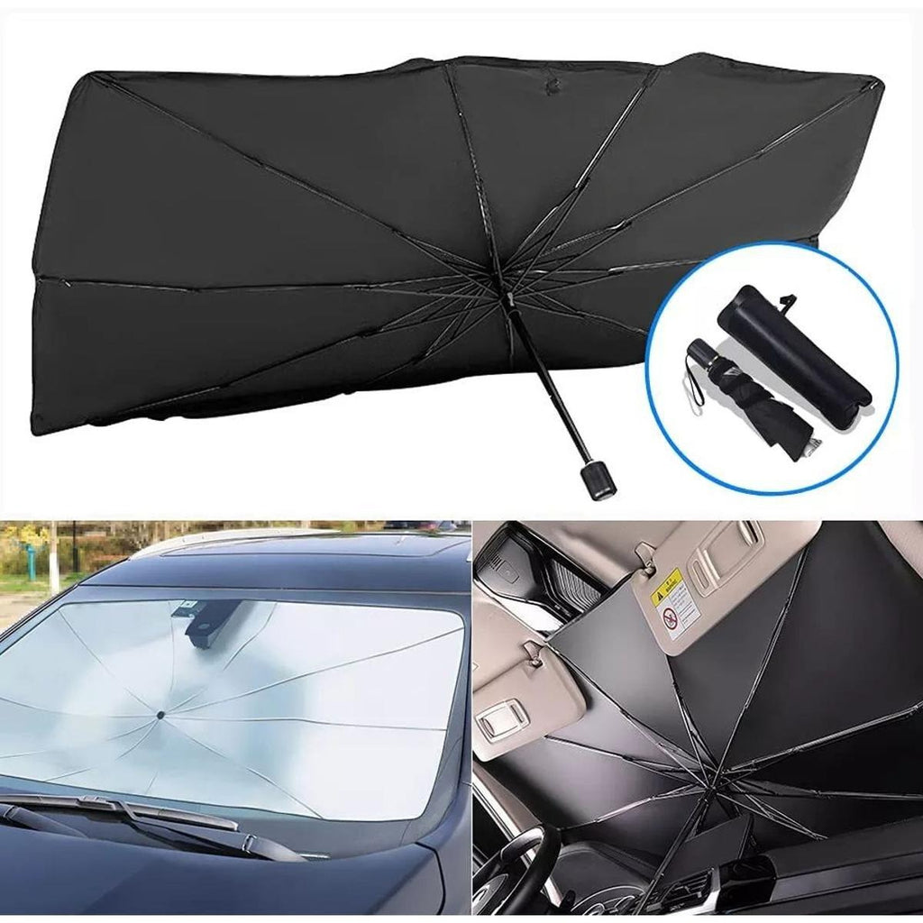 Foldable Car Windshield Sunshade Umbrella Heat Shield UV Protection For Front Windshield Interior Protection