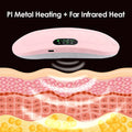Electric Period Cramp Massager Vibrator Heating Belt for Menstrual Relief Pain Waist Stomach Warming Women Gift Box Packing(random color )