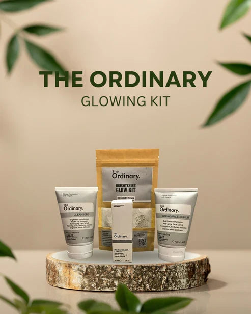 The Ordinary Glow Kit for Face & Hands �Brightening & Radiance Skincare Set